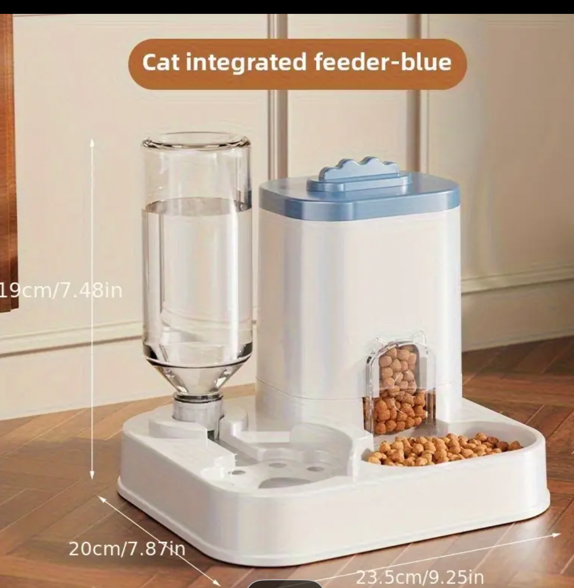 Automatic Pet Food & Water Dispenser – Large Capacity for Cats & Dogs
